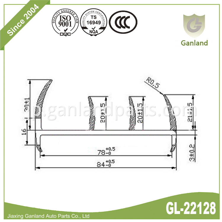 Shipping Container Door Gasket gl-22128